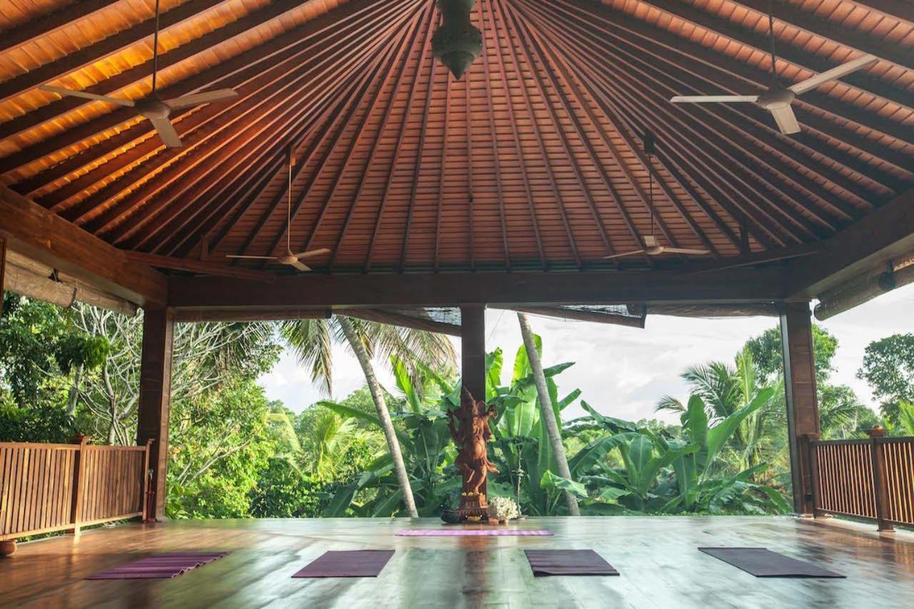 Sri Yoga Shala Bed & Breakfast Unawatuna Bagian luar foto